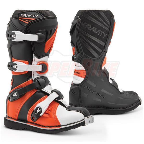 STIVALE KIDS FORMA GRAVITY BLACK ORANGE 9916