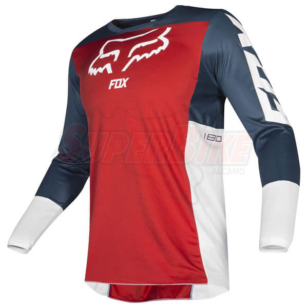 FOX RACING 180 PRZM JERSEYS ROSSO