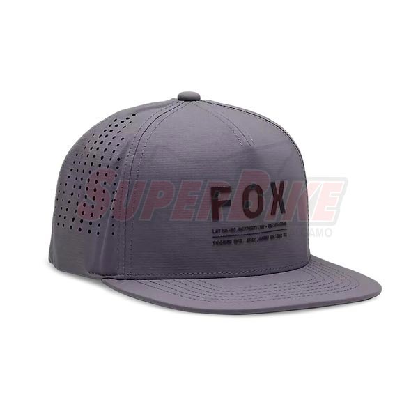 FX NON STOP TECH SNAPBACK STEEL GREY