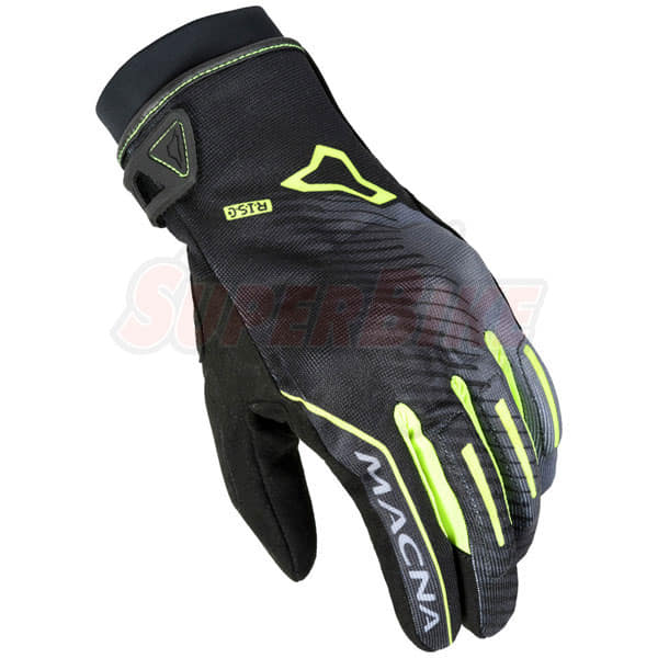 GUANTI MOTO MACNA CREW RTX NERO GIALLO 170 - Clicca l'immagine per chiudere