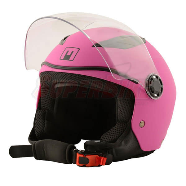 Casco jet MPH One Solid Matt Fucsia