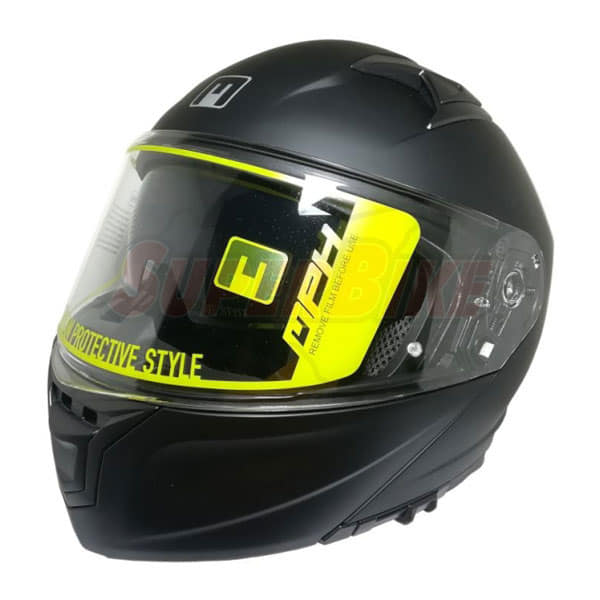 CASCO MPH MODULARE RAPTOR MATT BLACK - Clicca l'immagine per chiudere