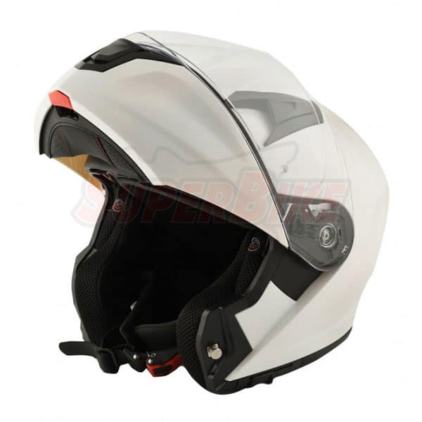 CASCO MPH MODULARE RAPTOR GLOSS WHITE - Clicca l'immagine per chiudere