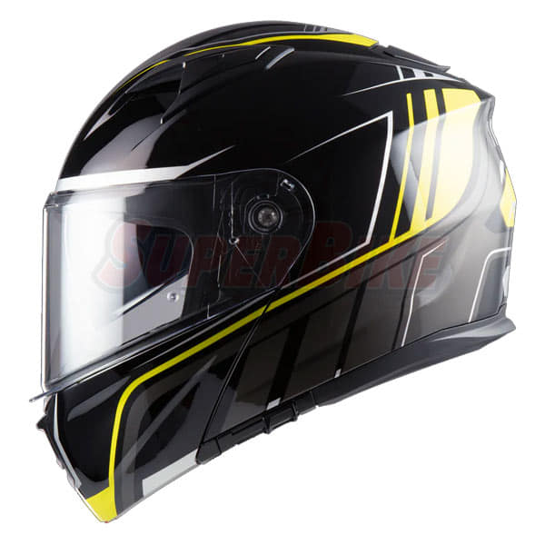 CASCO MPH MODULARE RAPTOR BLACK TITANIUM YELLOW