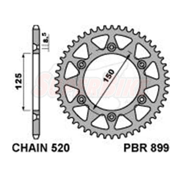 CORONA KTM Z49 C45 C.520 - Clicca l'immagine per chiudere