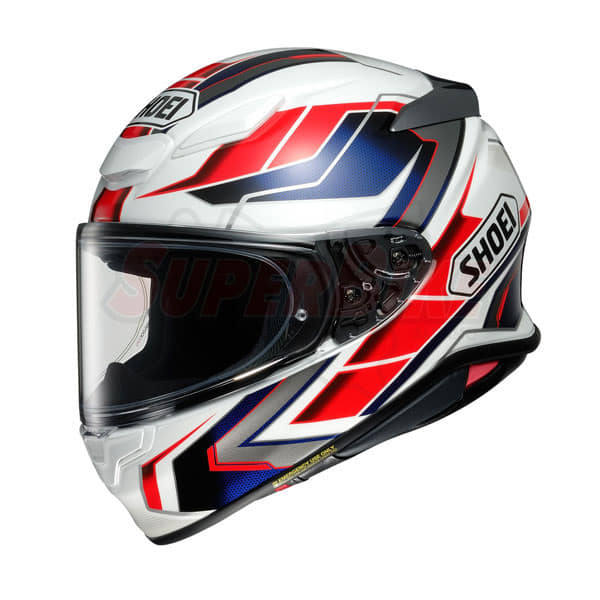 CASCO SHOEI NXR2 PROLOGUE BIANCO ROSSO BLU