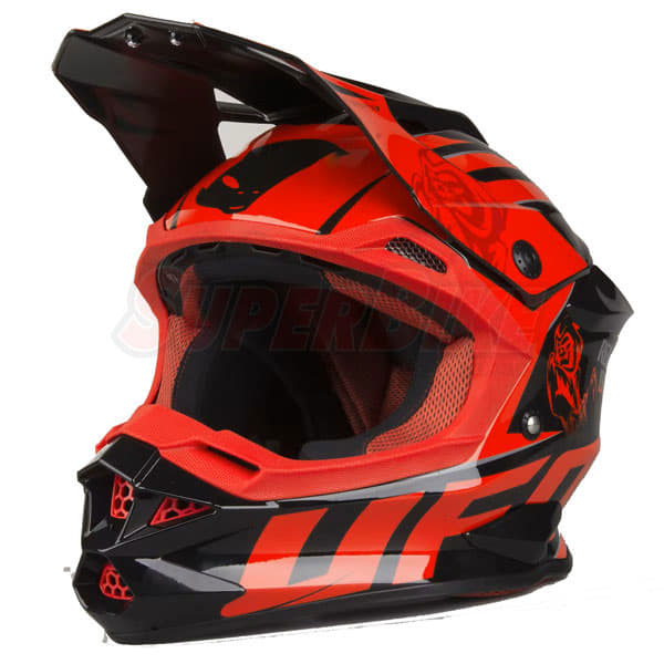 CASCO CROSS UFO INTERCEPTOR RED DEMON - Clicca l'immagine per chiudere