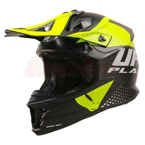 CASCO INTREPID NERO GIALLO (KD)