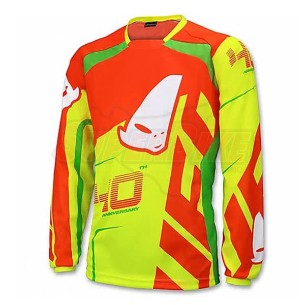 MAGLIA CROSS ANNIVERSARY GIALLO FLUO