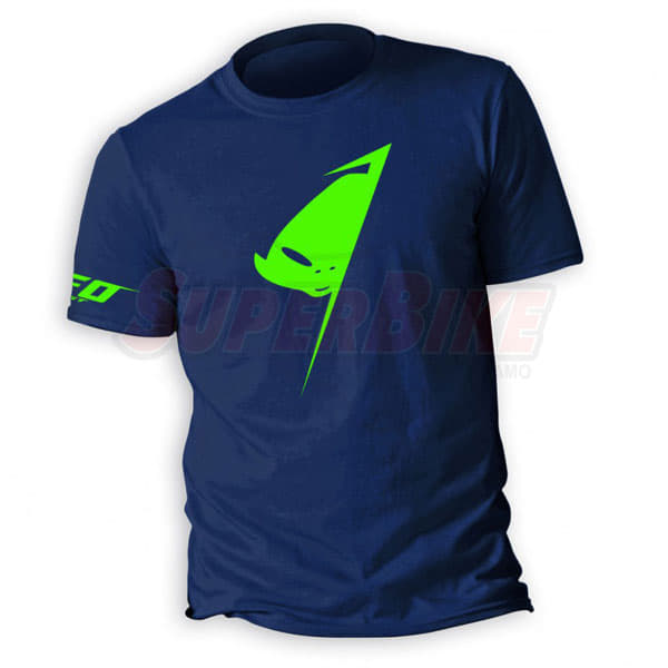 T-SHIRT BLU ALIEN