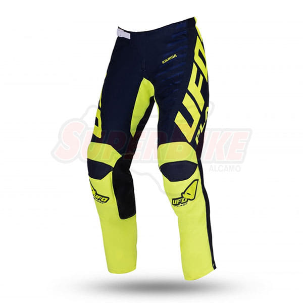 PANT KIMURA BOY BLU GIALLO FLUO